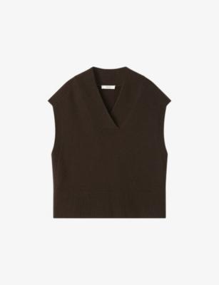 Mena Pure Cashmere Knitted Vest by JOSEPH