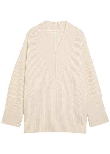 Noel ribbed cashmere and wool-blend jumper by JOSEPH