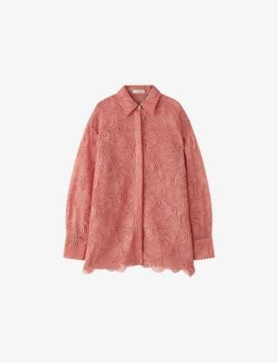 Nyla Relaxed-Fit Lace Blouse by JOSEPH