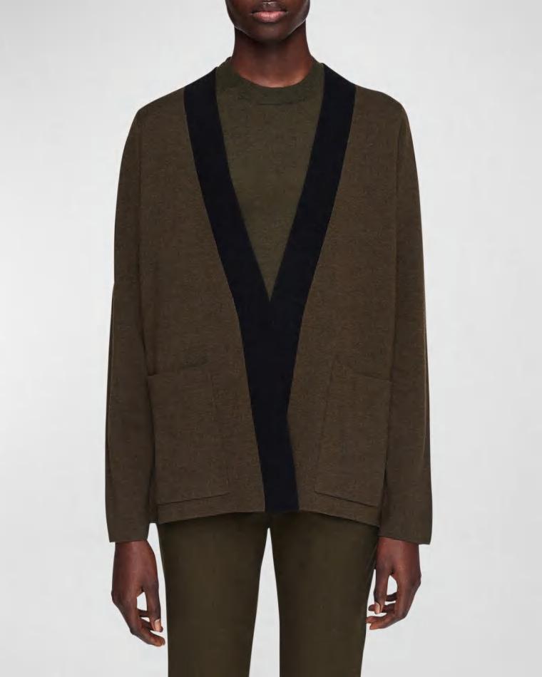 Open-Front Knit Cardigan by JOSEPH