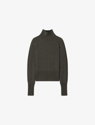 Oxna High-Neck Cashmere Jumper by JOSEPH