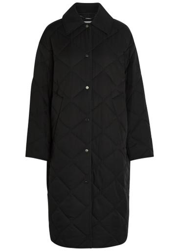 Penny quilted woven coat by JOSEPH