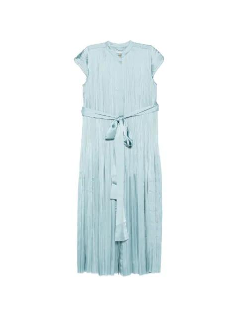 Phare pleated belted dress by JOSEPH