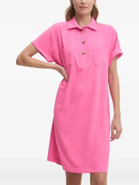 chest-pocket mini shirt dress by JOSEPH RIBKOFF