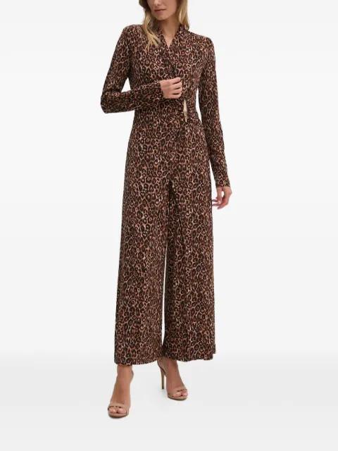 leopard-pattern jumpsuit by JOSEPH RIBKOFF