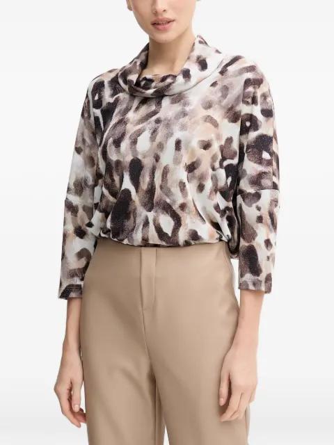long-sleeve buttoned top by JOSEPH RIBKOFF