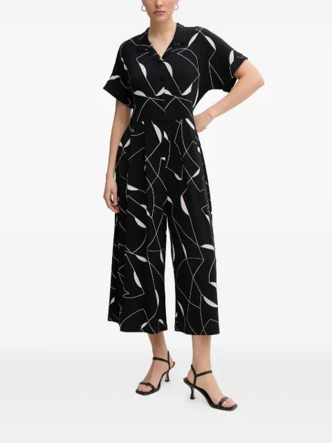 patterned jumpsuit by JOSEPH RIBKOFF