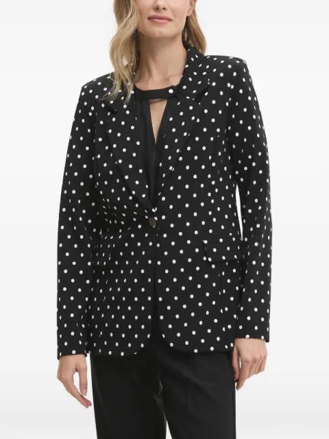 polka-dot blazer by JOSEPH RIBKOFF