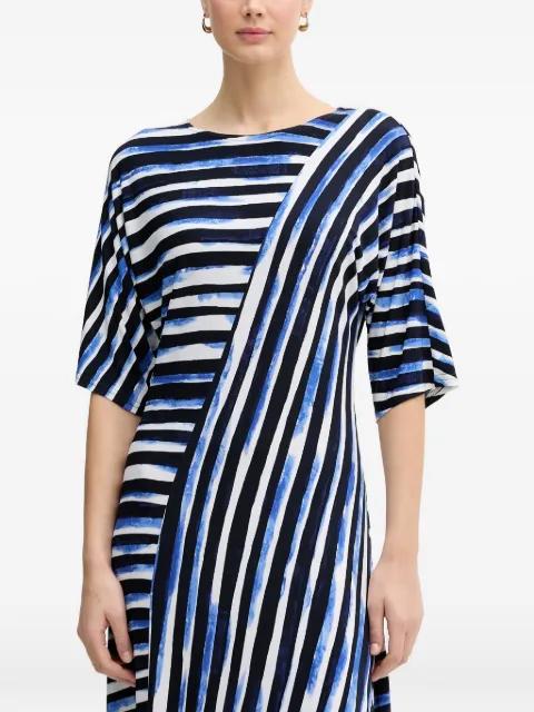 striped midi dress by JOSEPH RIBKOFF
