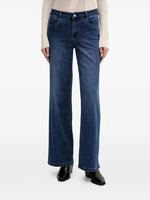 wide-leg denim jeans by JOSEPH RIBKOFF