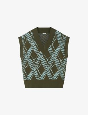 Rahma Knitted Cotton-Blend Top by JOSEPH