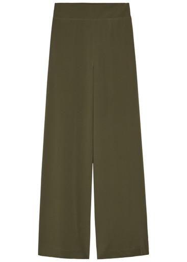 Rihani wide-leg silk trousers by JOSEPH