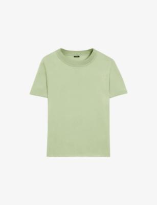 Rubin Short-Sleeved Silk Top by JOSEPH