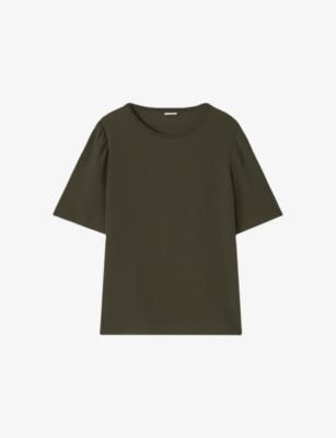 Rubin Short-Sleeved Silk Top by JOSEPH