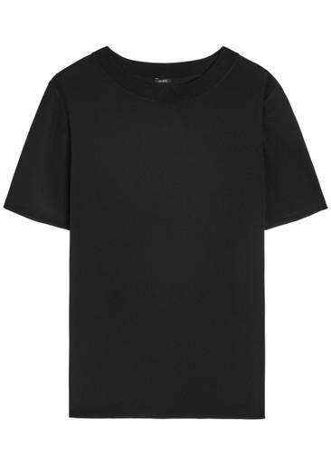 Rubin silk-crepe T-shirt by JOSEPH