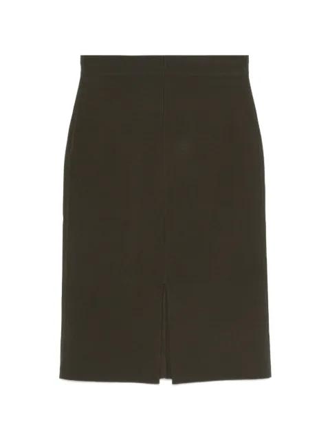 Safir back-zip midi skirt by JOSEPH