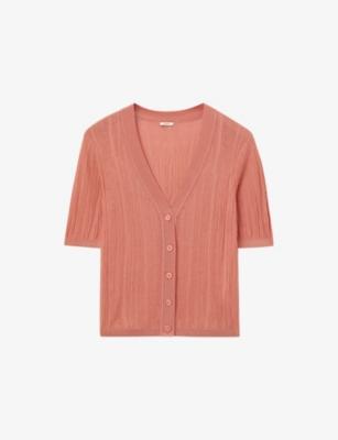 Sens Ribbed Silk and Cotton Cardigan by JOSEPH