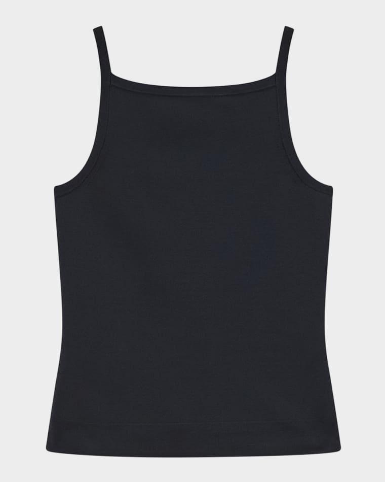 Square-Neck Viscose Knit Tank by JOSEPH