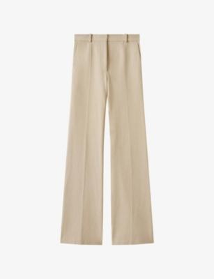 Tafira Flared Stretch-Woven Trousers by JOSEPH