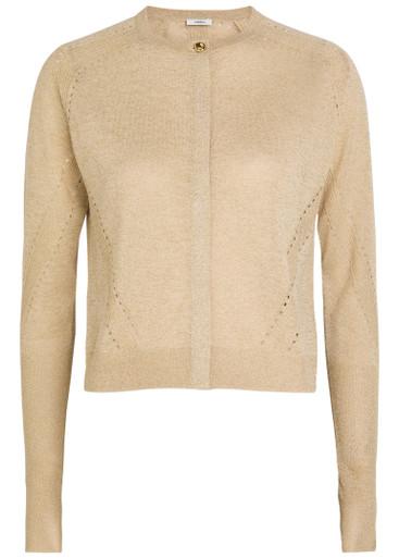 Tasse lurex knit cardigan by JOSEPH