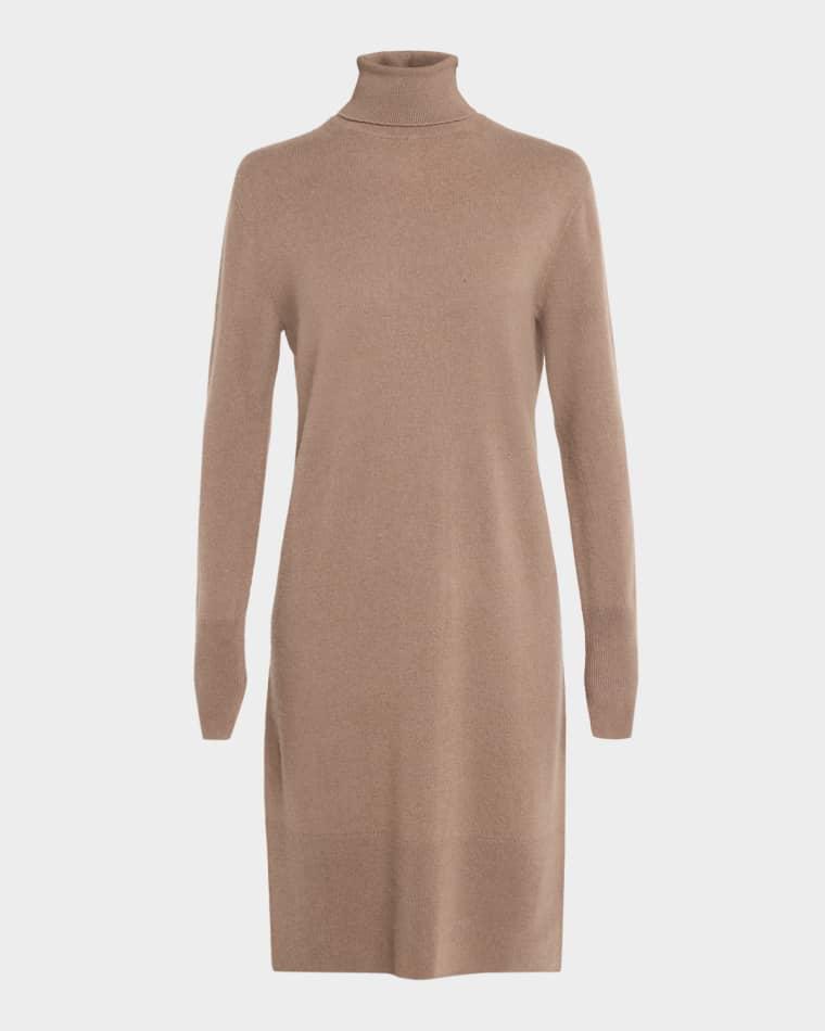 Turtleneck Cashmere Sweater Dress by JOSEPH