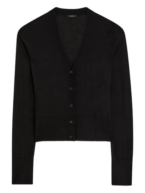 V-neck button-fastening cardigan by JOSEPH
