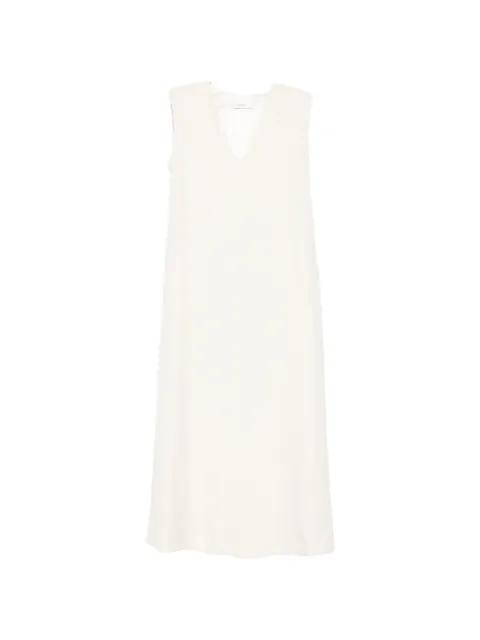 Vassad V-neck sleeveless midi dress by JOSEPH