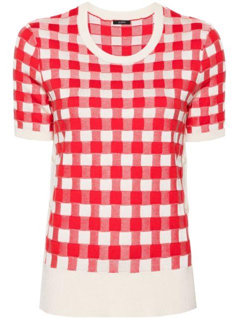 Vichy checked jumper by JOSEPH