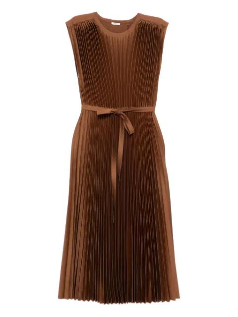 Volta pleated midi dress by JOSEPH