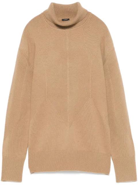 high-neck merino wool sweater by JOSEPH