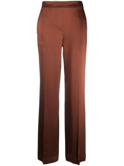 high-rise straight-leg trousers by JOSEPH