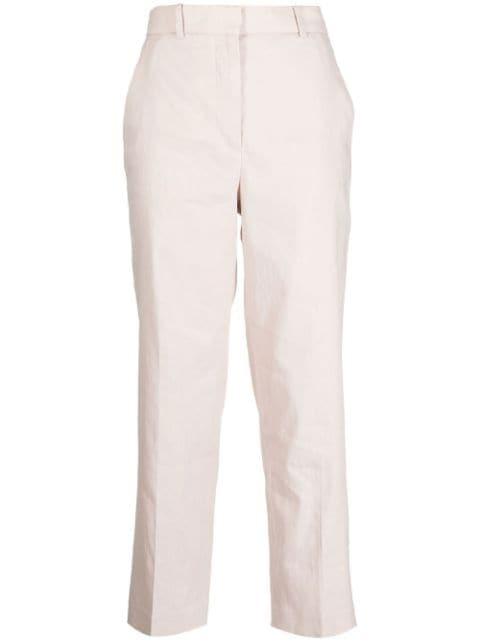 high waist cropped trousers by JOSEPH