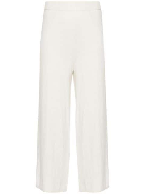 knitted cropped pants by JOSEPH