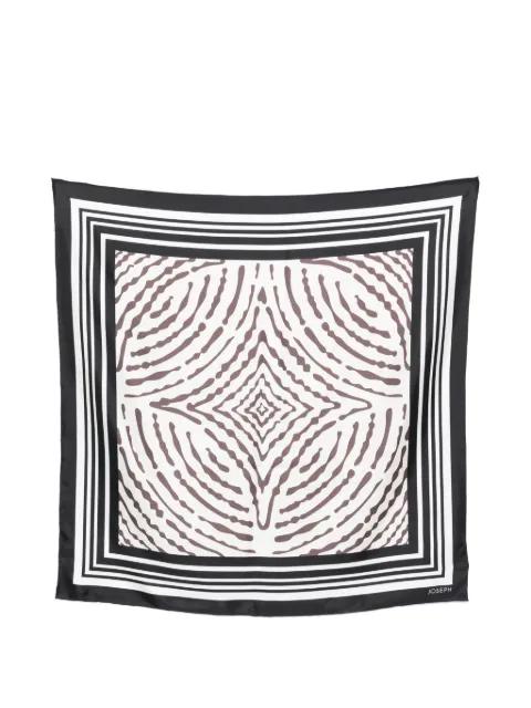 large Saff silk scarf by JOSEPH