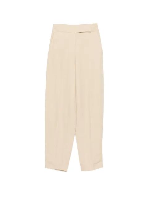light linen blend trousers by JOSEPH