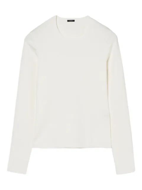 long-sleeve ribbed sweater by JOSEPH