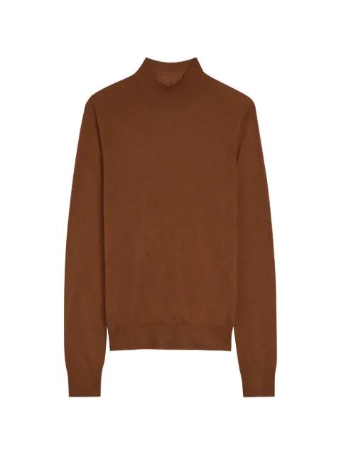 mock-neck cashmere sweater by JOSEPH