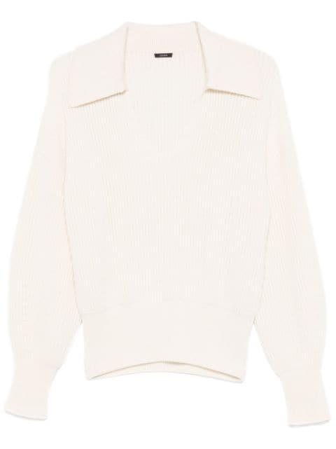 open neck sweater by JOSEPH
