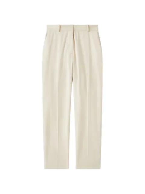pressed-crease straight-leg trousers by JOSEPH