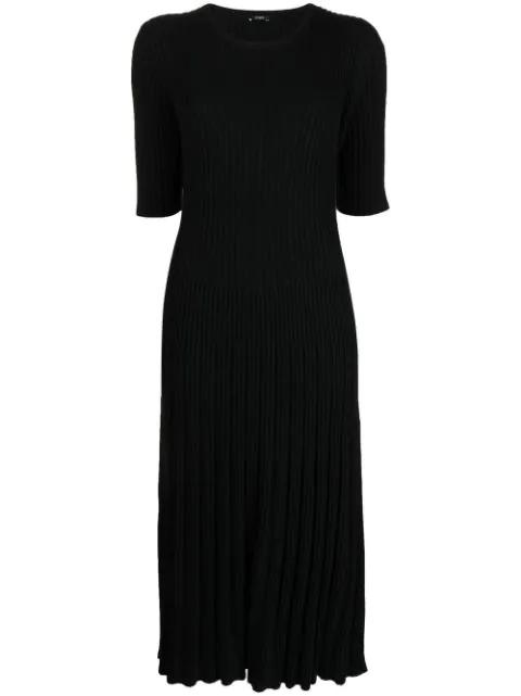 ribbed-knit merino wool dress by JOSEPH
