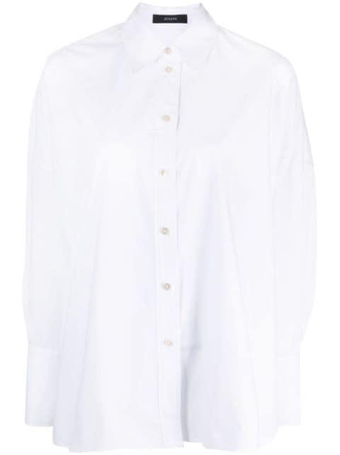 side-slit poplin shirt by JOSEPH