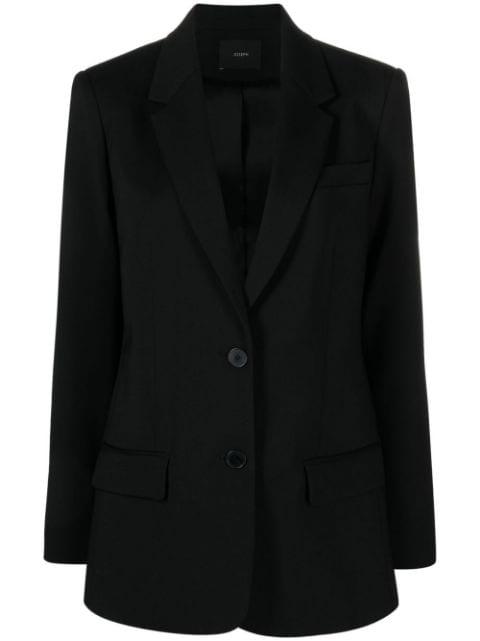 single-breasted wool blazer by JOSEPH