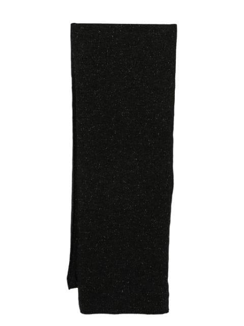 speckle-knit wool scarf by JOSEPH