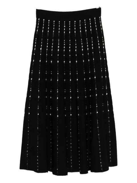 striped midi skirt by JOSEPH