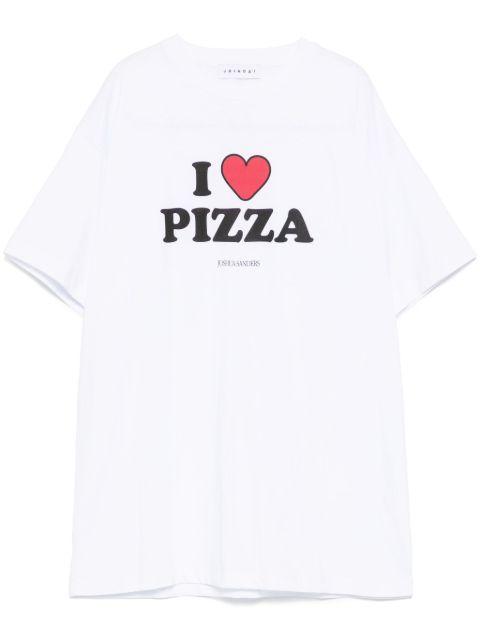 I Love Pizza T-shirt by JOSHUA SANDERS