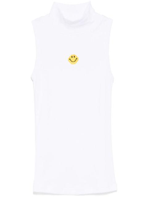 Pixel Mock Neck vest by JOSHUA SANDERS