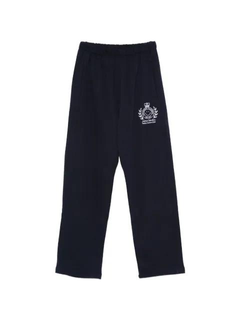 embroidered track pants by JOSHUA SANDERS