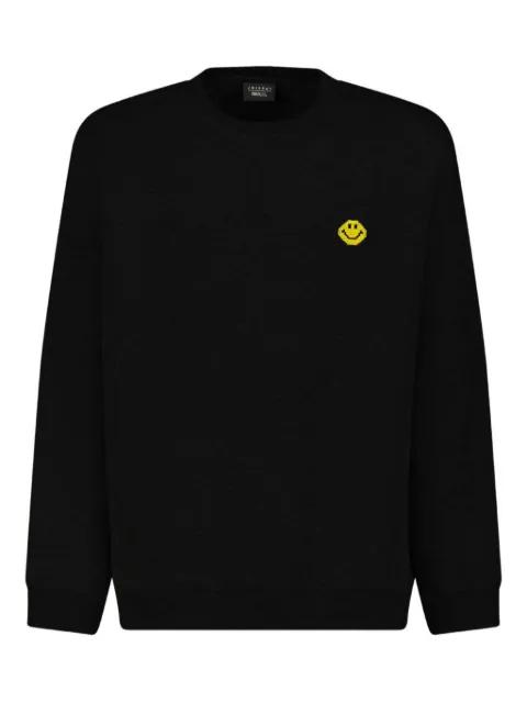 x Smiley® crew-neck sweatshirt by JOSHUA SANDERS