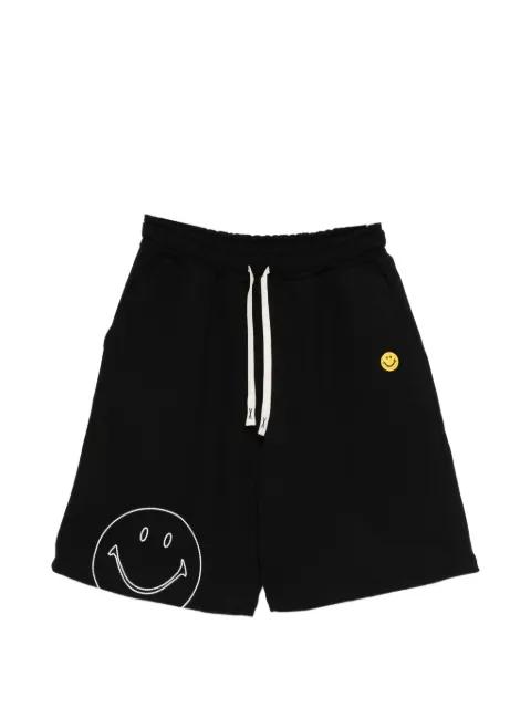 x Smiley logo-detail track shorts by JOSHUA SANDERS