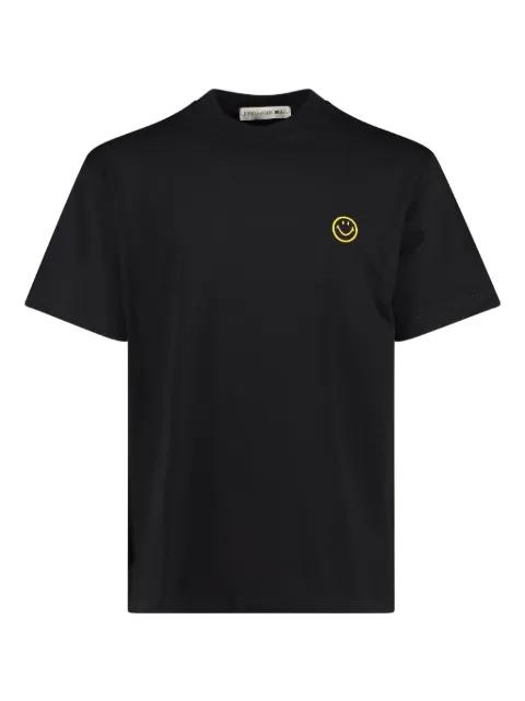 x Smiley® round-neck T-shirt by JOSHUA SANDERS